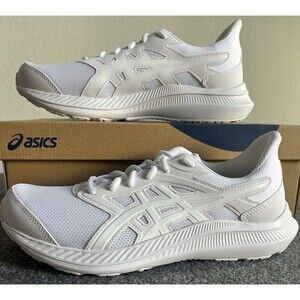 ASICS Men's All-White Athletic Sneakers